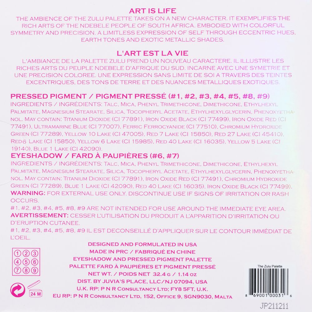 The Zulu Palette thumbnail image